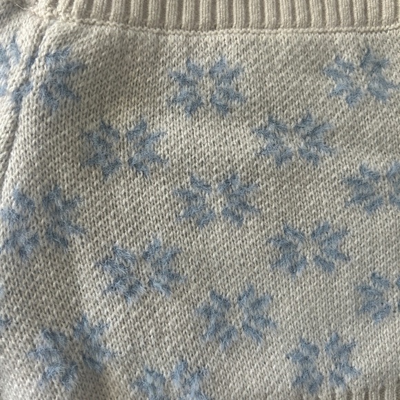 Out From Under Urban Outfitters Snowflake Knit Shorts – Rare - NWOT – Size M - Picture 6 of 7